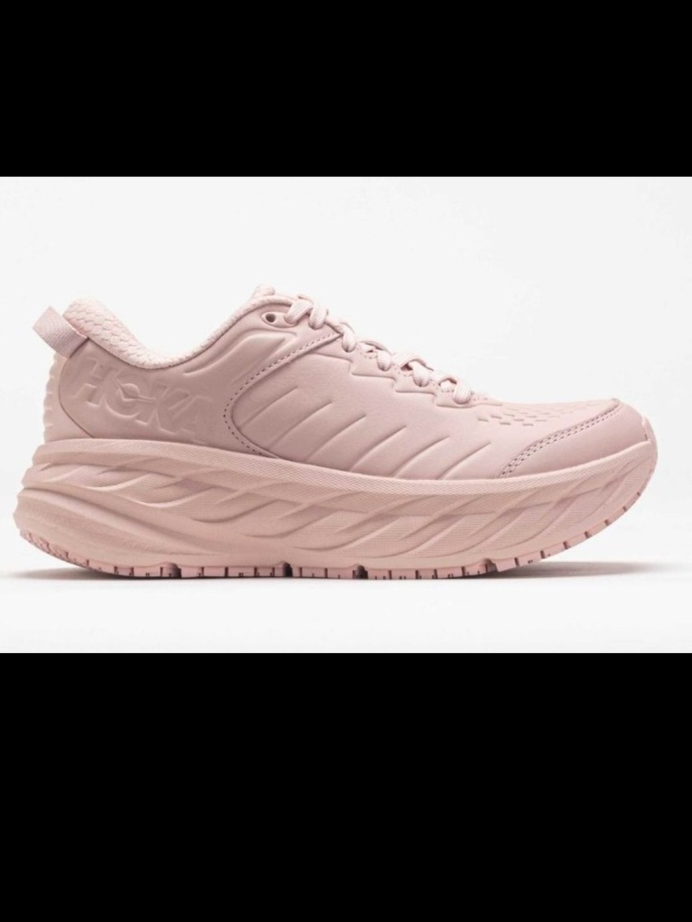 Hoka Bondi SR Women's Pink Athletic Running Shoes ****color Flaw****